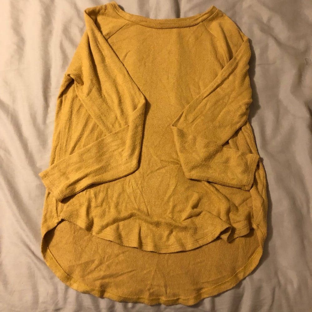 Gold shirt